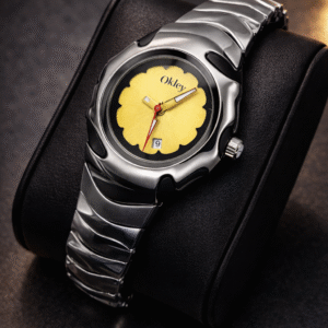 LUXURY ALIEN WATCH ( YELLOW DIAL)