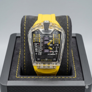 FERRARI PHANTOM WATCH LIMMITED EDITION ( YELLOW TRANSPARENT)