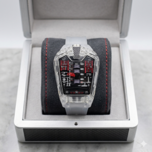 FERRARI PHANTOM WATCH LIMMITED EDITION (TRANSPARENT RED)