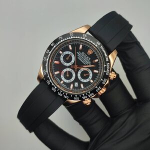 RLX Daytona - Rubber Strap - (Rose Gold)