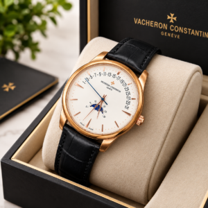 Classic Moonphase Men's Watch ( ROSE GOLD )