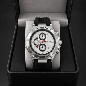 X GEAR WR-30 Luxury Chronograph Watch ( WHITE )